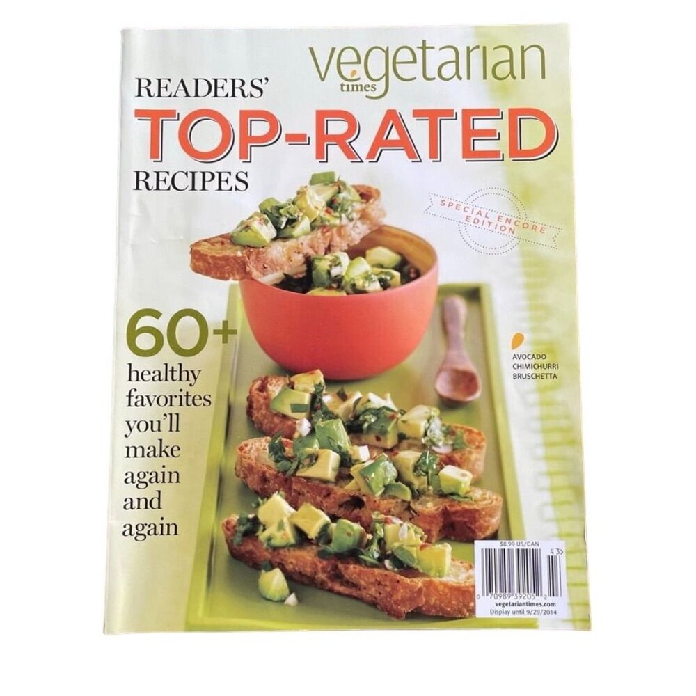 Vegetarian Times Magazine u 2014  Special Edition 60 Plus Readers Top Rated Reci